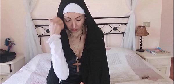 Sister, this is by no means appropriate behavior for a church nun
